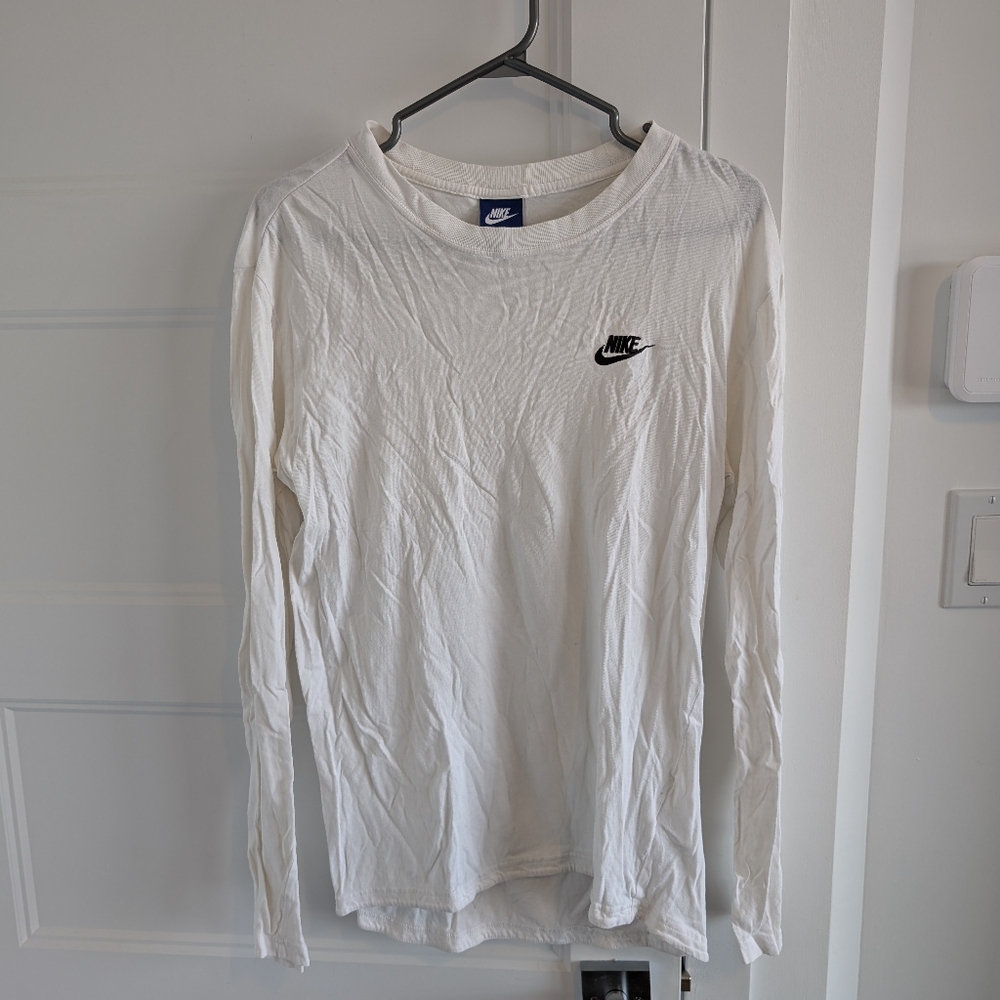 Nike White Men's Shirt Sz S